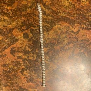 NWOT Sterling Silver Epiphany 7 in tennis bracelet